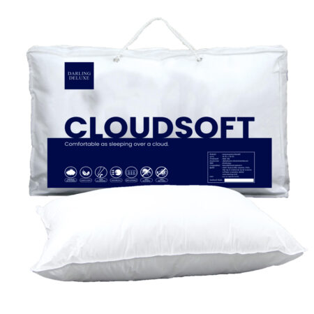 Jumbo Microfibre Pillow with case