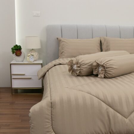 Bedsheet & Comforter Set Butter Scotch